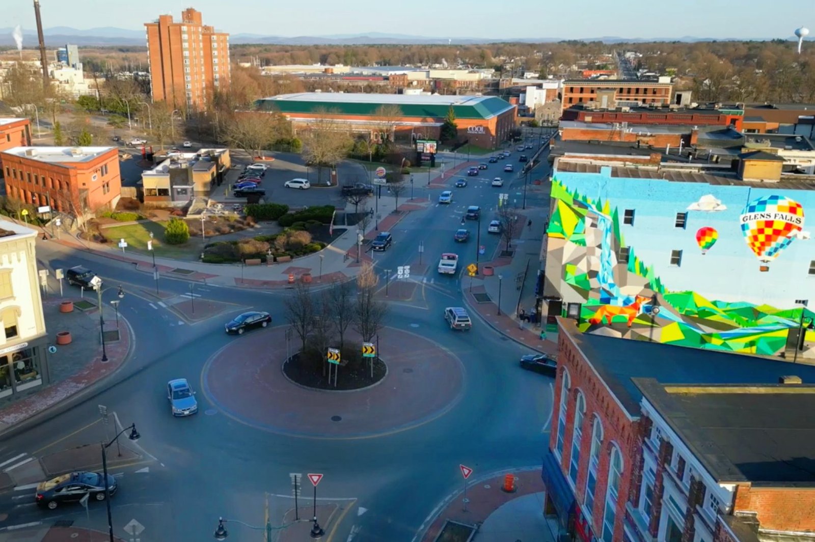 Glens Falls from above-1