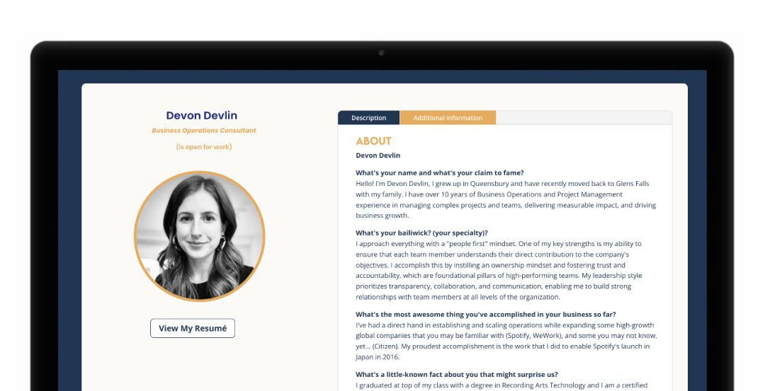 RESUME – How to Prepare and Submit